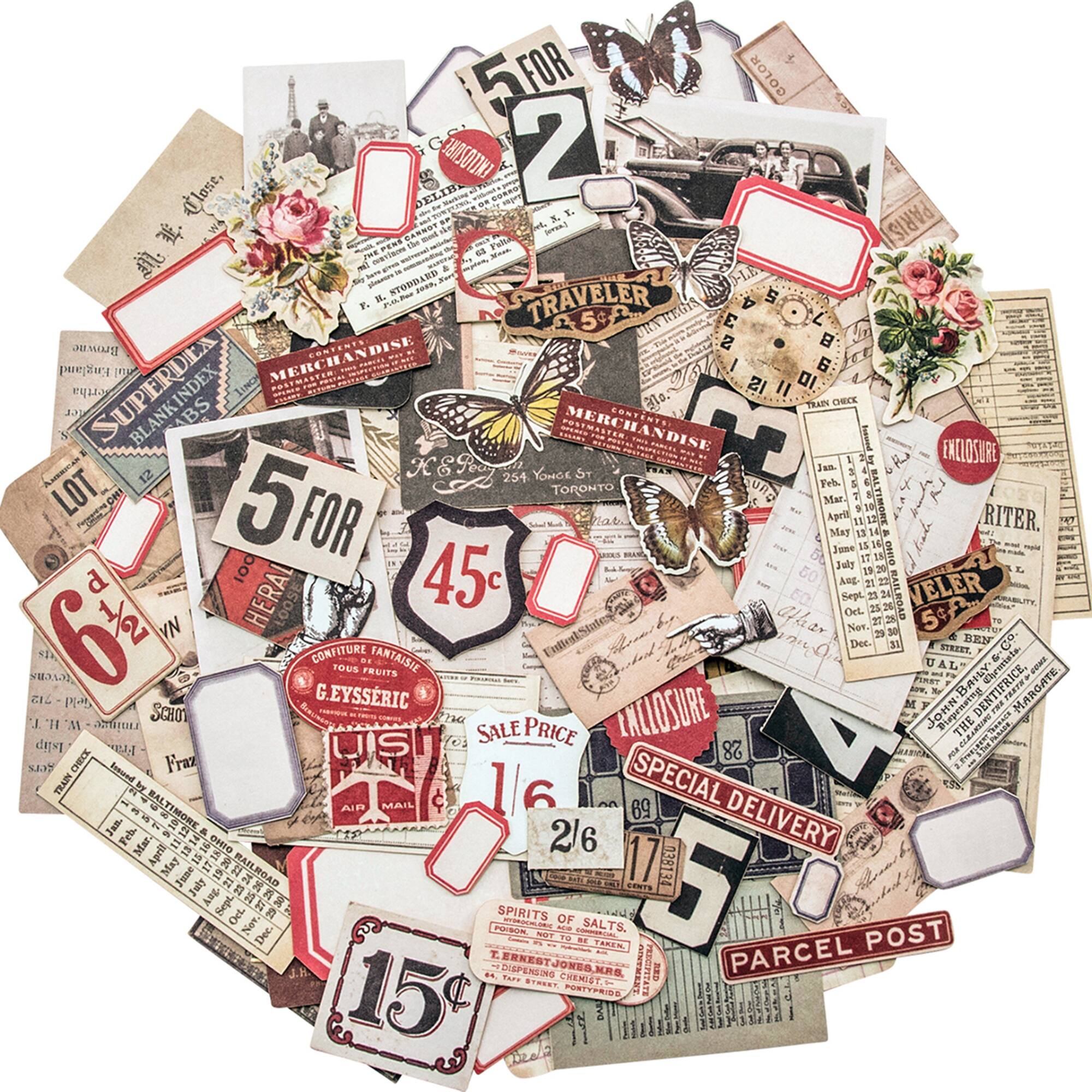 Idea-Ology Ephemera Snippets 111/Pkg-